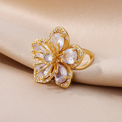 Lumière Floral Ring