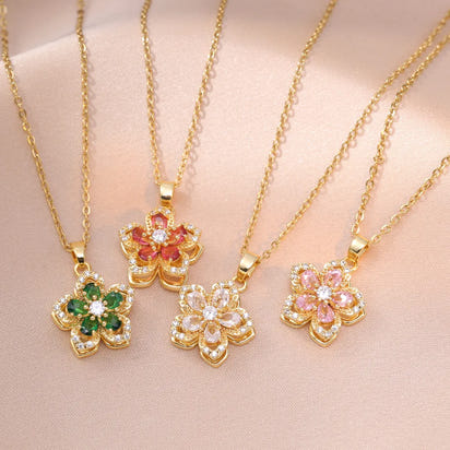 Lumière Floral Necklace