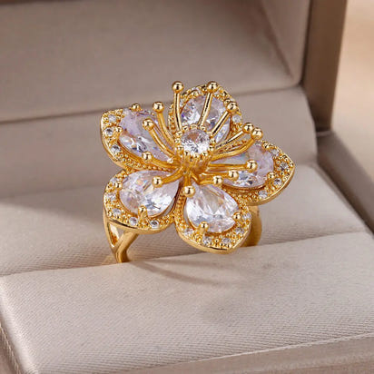 Lumière Floral Ring
