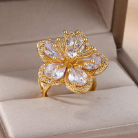 Lumière Floral Ring