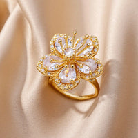 Lumière Floral Ring