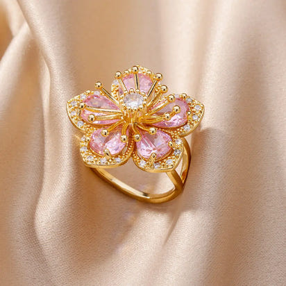 Lumière Floral Ring
