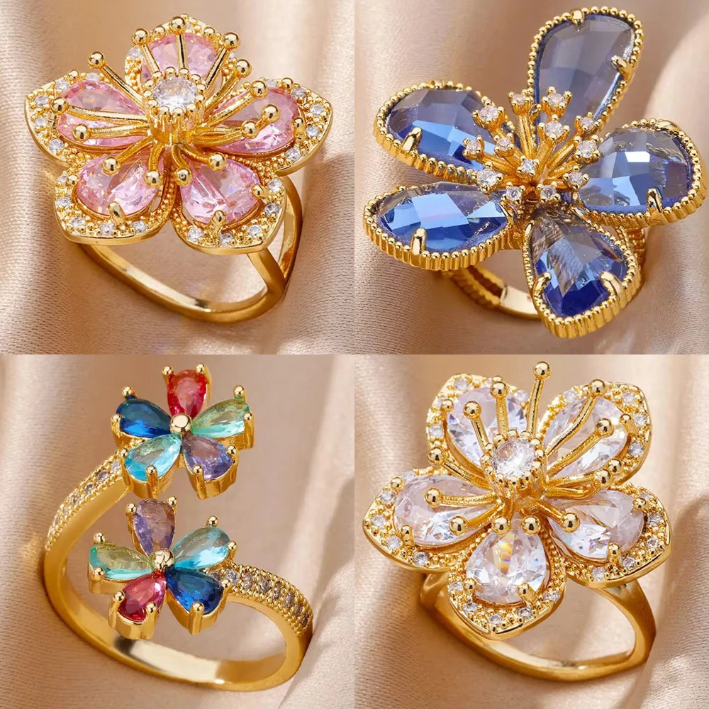 Lumière Floral Ring