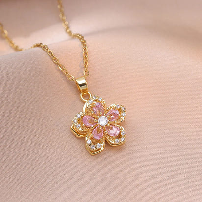 Lumière Floral Necklace